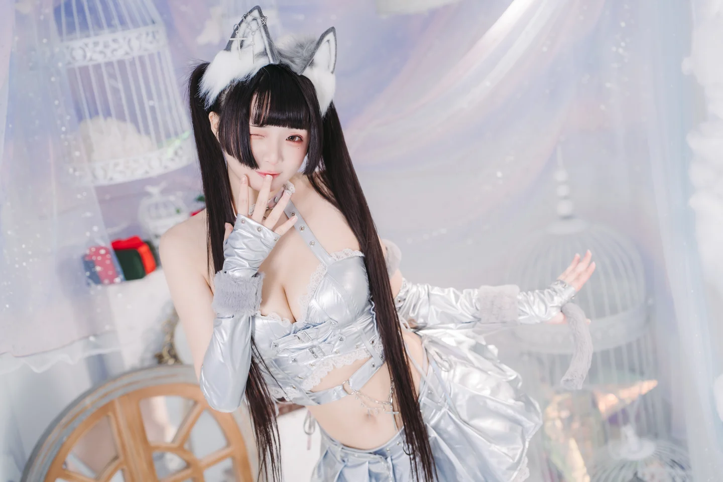 落落Raku - No.058 Malymoon銀狐 [19P-328MB] tg@simisebaisi 【丝足阁】004.webp